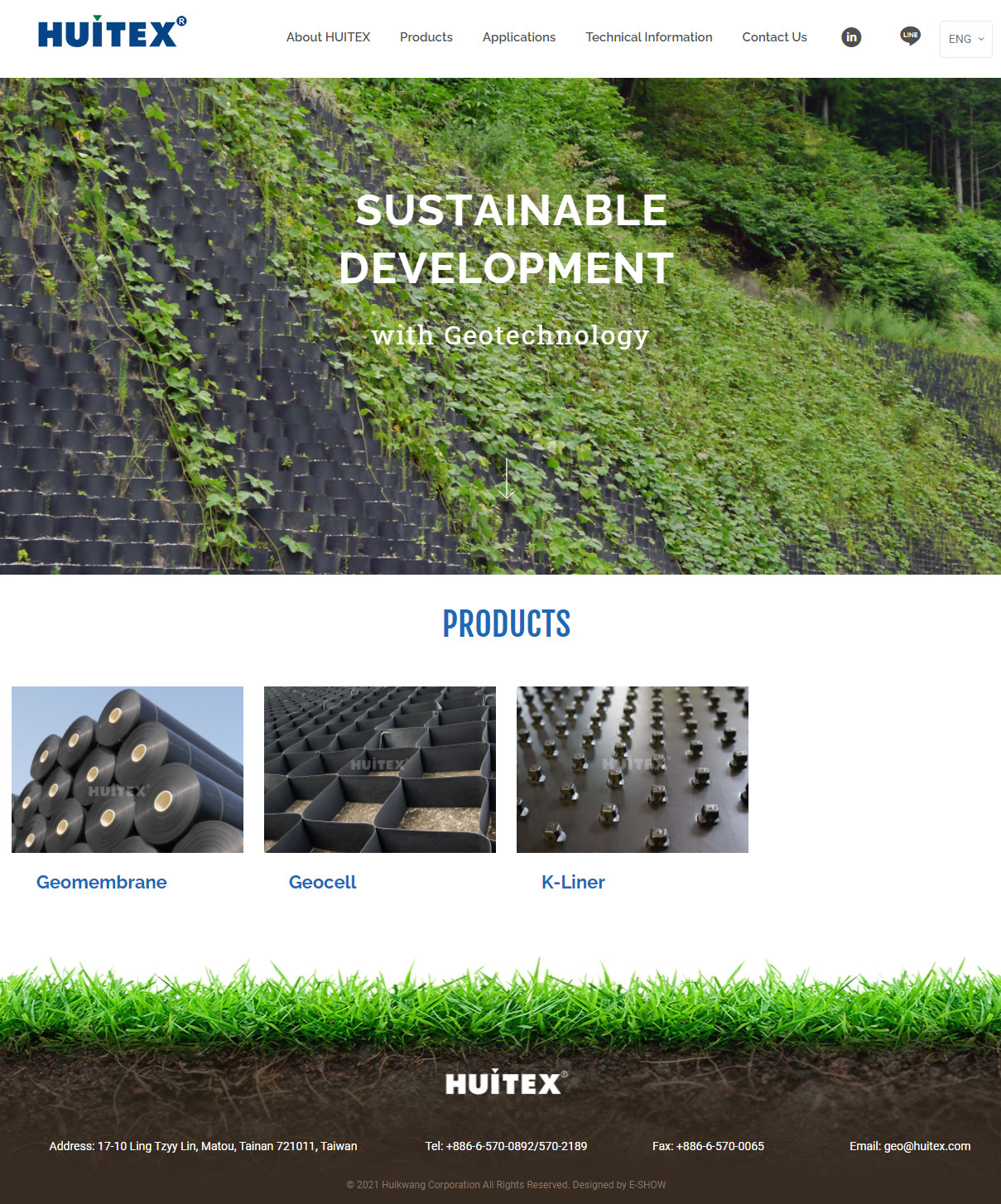 Huitex 響應式專案網站設計
網站設計
